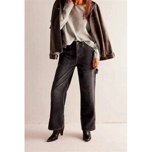 Free People
Women's Major Leagues Utility Jeans
Black
Size 25